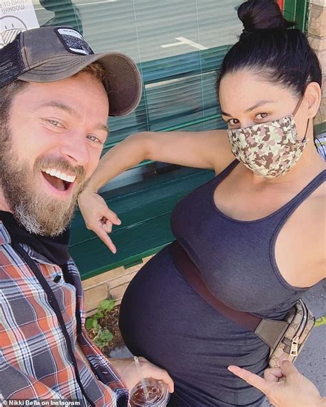 Nikki Bella Shows Off Baby Bump In Week 37 Of Pregnancy