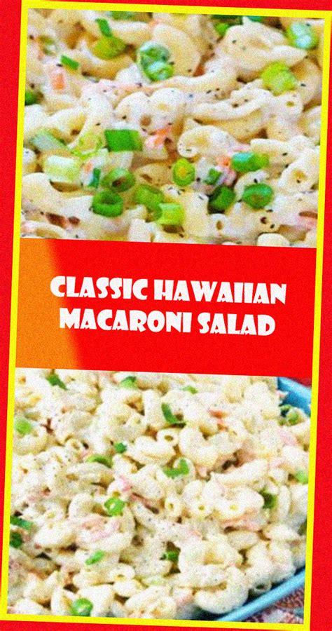 10 best miracle whip macaroni salad recipes. CLASSIC HAWAIIAN MACARONI SALAD RECIPE - Healthy Food