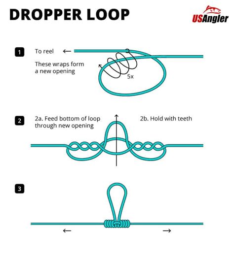 How To Tie The Dropper Loop Usangler