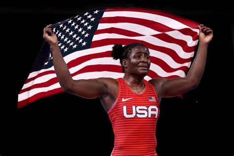 Tamyra Mensah Stock Becomes First Black Woman To Win Gold For Team Usa