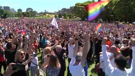 Sans Hésiter Les Australiens Disent Oui Au Mariage Gay Rtbf Be