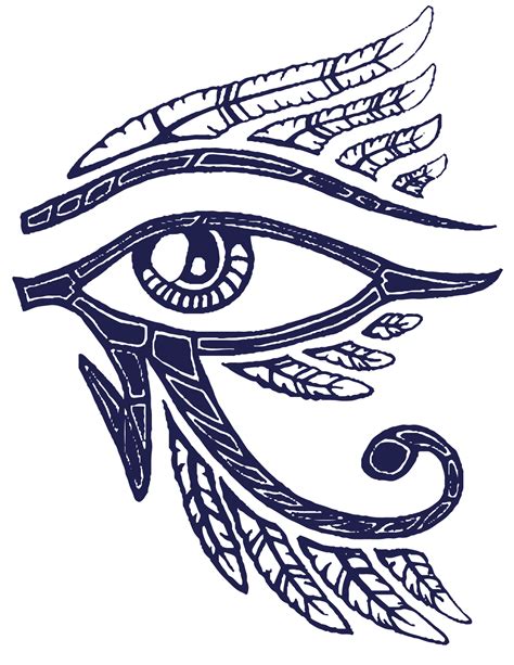 Egyptian Eye Of Horus Tattoo Designs