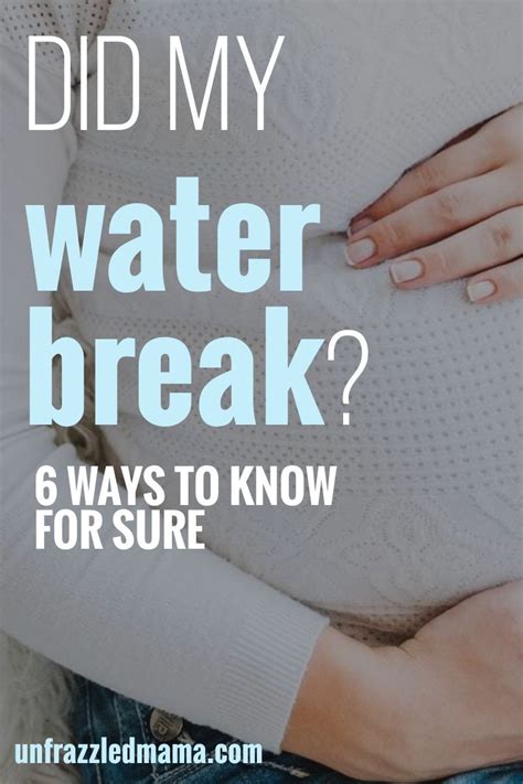 How To Tell If Your Water Broke Or If You Just Peed Artofit