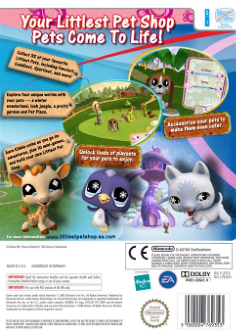 Littlest Pet Shop Friends Boxarts For Nintendo Wii The Video Games