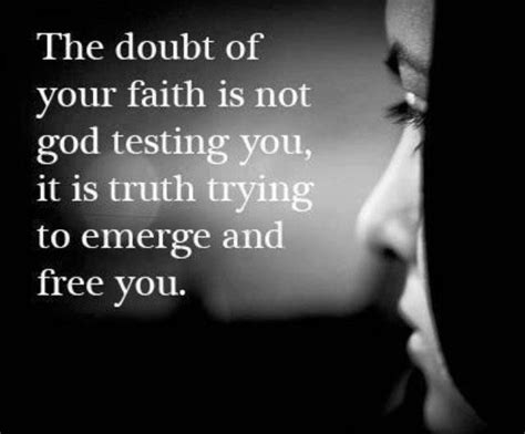 Quotes On Doubting God Quotesgram