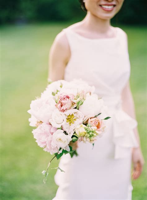 Peony And Garden Rose Bridal Bouquet Elizabeth Anne Designs The