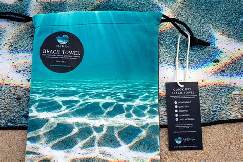 Warren Keelan Art Of The Sea Sand Free Beach Towel Refraction