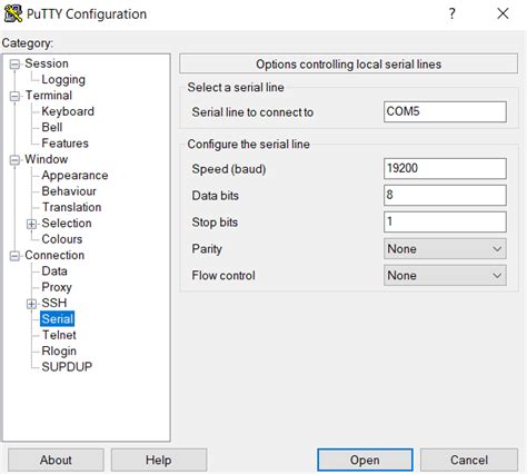 How To Run Putty Serial Commands In Python Pyserial Stack Overflow