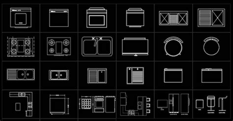 Bloques Autocad Muebles De Cocina Y Lavander A En D Dwgautocad Hot