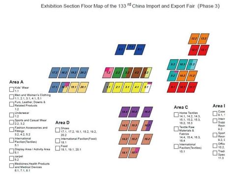 Layout Map Of 2023 Canton Fair Venue Pazhou Complex Map Easy Tour China