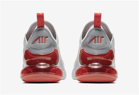 Nike Air Max 270 Wolf Grey University Red Ah8050 018 Release Date