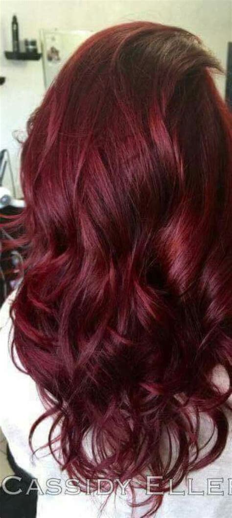 71 Dark Hair Color For Red Burgundy Violet Purple Hair