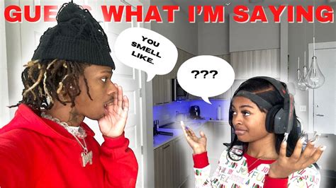 Vlogmas Day 2 Guess What Im Saying Challenge With Quan Youtube