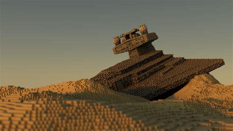 Gone But Not Forgotten A Crashed Imperial Star Destroyer From Star Wars