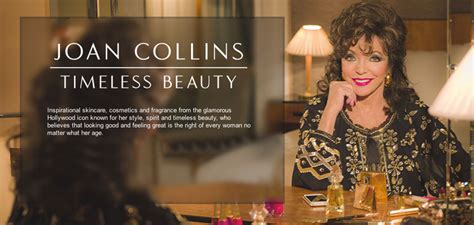 Joan Collins Official News Timeless Beauty By Joan Collins Available Now