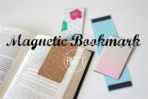 Diy Magnetic Bookmark Make These Cute And Easy Magnetic Bookmarks For