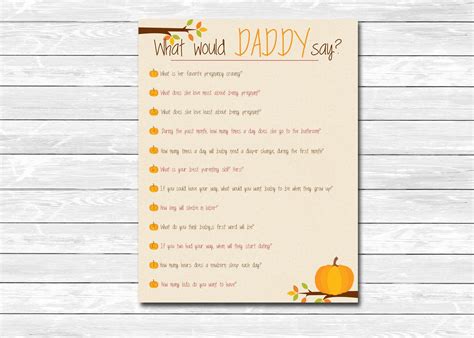 Baby Shower Game Questions For Dad 26 Elegant Mom Or Dad Baby Shower