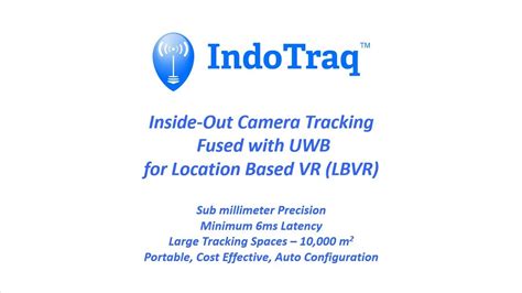 The main objective of this work is to hybridize the ultrasonic and optical technologies to develop an accurate 3d positioning system for uavs. 3D Position Tracking for Location Based VR (LBVR) - YouTube