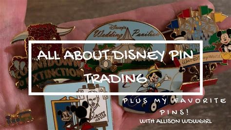All About Disney Pin Trading My Favorite Pins Wdwgirl Youtube