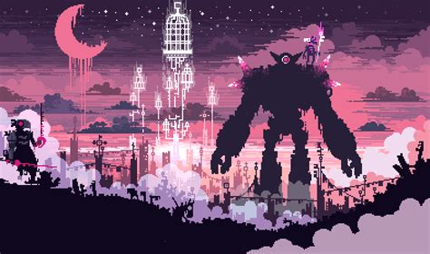 Sleepless Knights Pixel Art 16x9 Anime Pixel Art Pixel Art Design