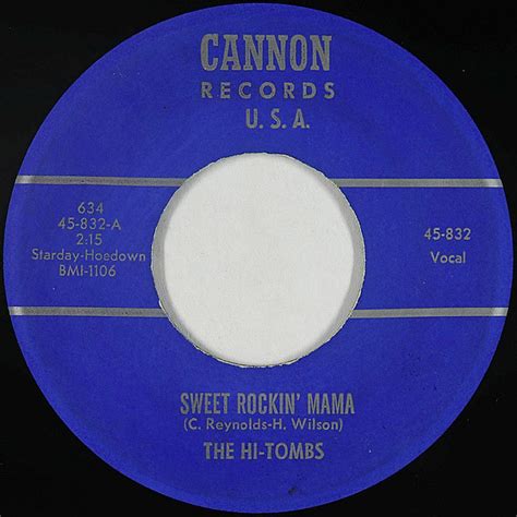 The Hi Tombs Sweet Rockin Mama Releases Discogs
