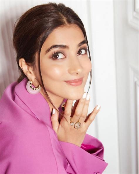 Pooja Hegde Looks Awesome In Pink Outfit Telugu Rajyam Photos