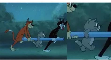 Carried Tom And Jerry Blank Template Imgflip