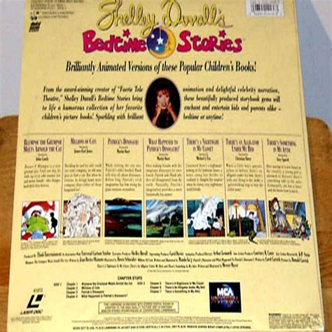 Shelley Duvalls Bedtime Stories Laserdisc Rare Laserdiscs Not On Dvd