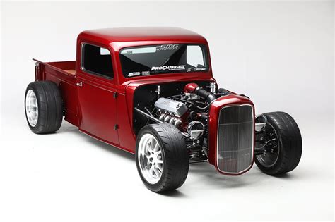 Smg Motorings 35 Hot Rod Truck White Background Factory Five