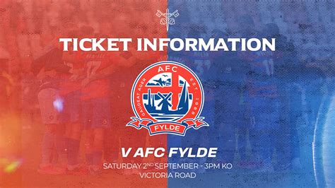 Dagenham And Redbridge Fc 🎟️ Get Your Tickets For Afc Fylde