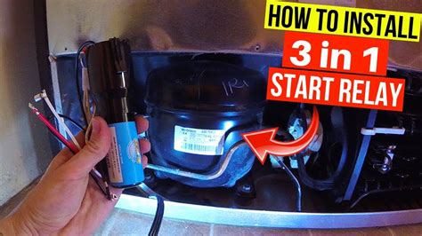 Please take a moment to protect your purchase by registering your before wiring, disconnect the cable from the negative battery terminal. Fix Refrigerator. Installing Universal Relay (3 in 1 Starter) on Compressor -Jonny DIY - YouTube
