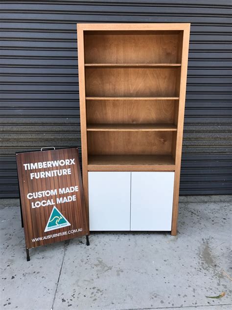 Tassie Oak Bookcase Australian Made Ausfurniture