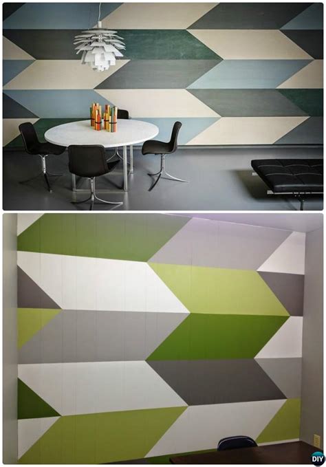 Diy Patterned Wall Painting Ideas And Techniques Picture