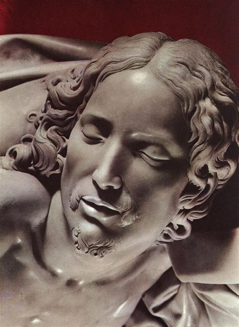 Sculptures Of Michelangelo Head Of The Dead Christ From The Pietà