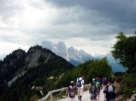 Monte Rite Escursione Al Rifugio Dolomites