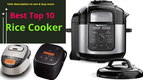 Rice Cooker Best Top Rice Cookers Youtube