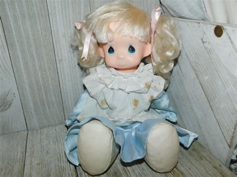Vintage Precious Moments Doll 15 Inch Missy Doll In Blue Etsy Ireland