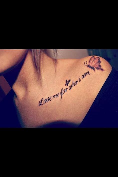 Your artist can create a touching tribute to a loved one or illustrate an inside joke you have with your friends — but underlying meaning is never a requirement to. Self Love Tattoos