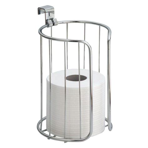 Design house polished chrome toilet paper holder from the millbridge collection the millbridge collection is perfect for the aesthetically chrome toilet roll holder to resist corrosion and tarnish, coordinates with other bathroom accessories, such as towel ring, robe hook, toothbrush holder. interDesign Classico Over Tank Vertical Toilet Paper ...