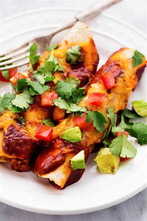 Skinny Chicken Enchiladas The Recipe Critic