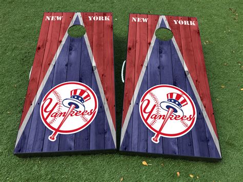 Backyard Games Cornhole Bag Toss Outdoor Sports New York Yankees