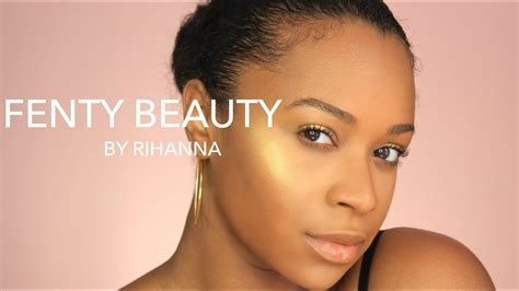 Fenty Beauty By Rihanna Makeup Tutorial First Impressions Youtube