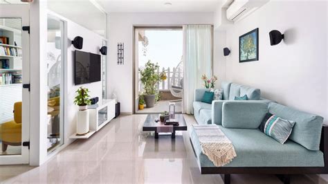 A White Palette And Minimal Interiors Maximise Space In This Mumbai