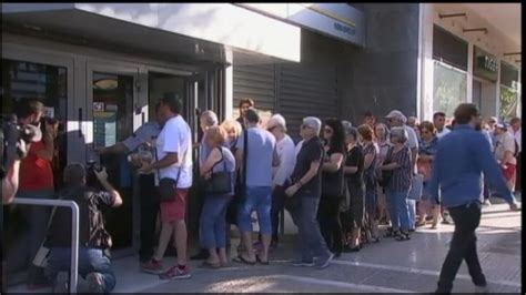 Video Greek Banks Reopen After 3 Week Shutdown Abc News