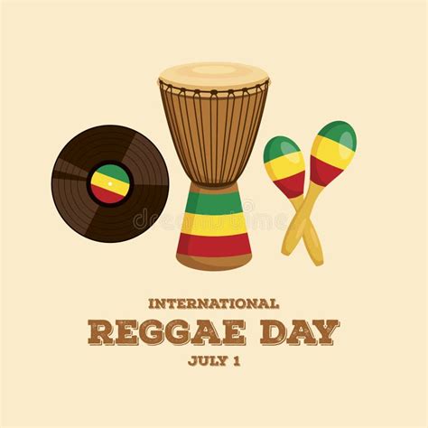 international reggae day stock vector illustration of freedom 222196836