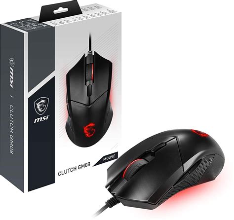 Msi Clutch Gm08 Gaming Mouse Buy Now At Mighty Ape Nz