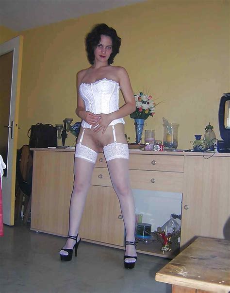 Amateur Milf Posing In Stockings And High Heels By Darkko Pics My Xxx