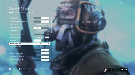 Battlefield V Controls Settings Options Open Beta Youtube