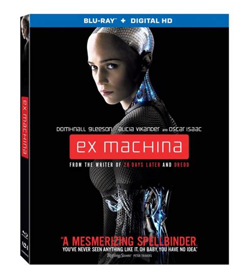 Ex Machina Dvd And Blu Ray Release Details Seat42f