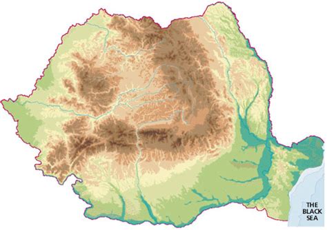 Harta Geografica A Romaniei Profu De Geogra